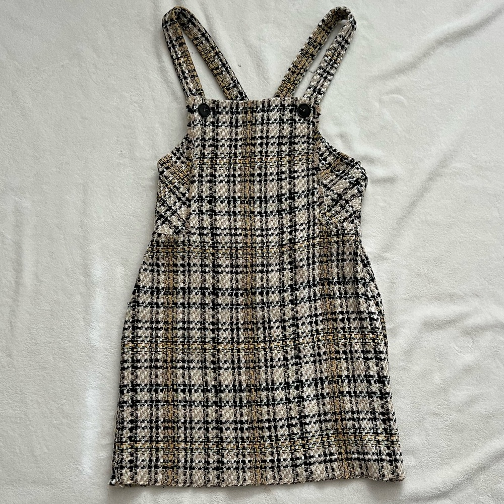 Zara Overall Work Dress